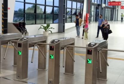 Stasiun Jatake Setelah Empat Hari Beroperasi Telah Melayani Lima Ribu Lebih Pengguna Commuter Line