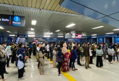 Hampir 140 Ribu Orang Gunakan KRL Pagi Ini